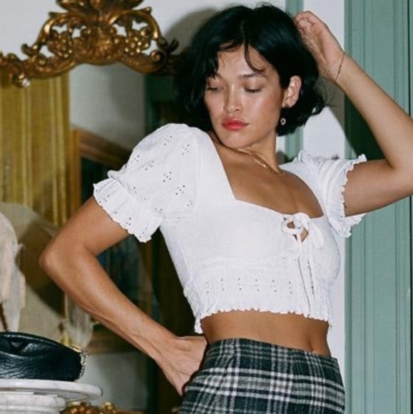 Uo eyelet top - Picture 1 of 6